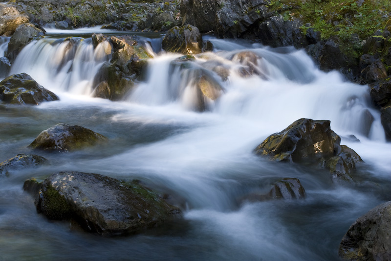 Small Cascade On The Snoqualmie River